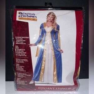 California Costumes Elegant Empress Medieval Queen Dress Adult Large